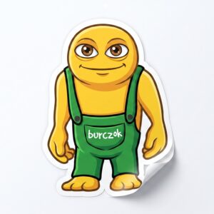 Animated_characters_on_sticker_2K_202608201216 Naklejka GŁÓD